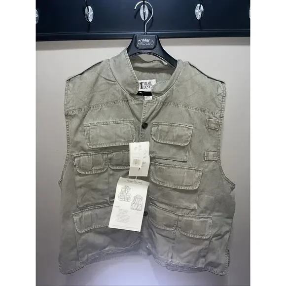 Trail Designs TV-800 Fishing Sport Hunting Photography Vest Men’s XL Vintage - Picture 1 of 12